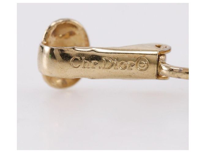 Brincos Dior Dourado - vista 8