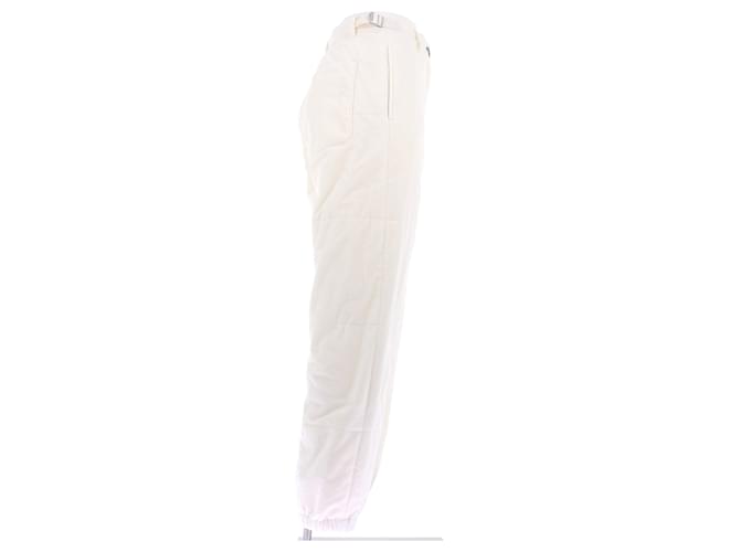 Jil Sander Pantalón blanco de algodón - vista 3