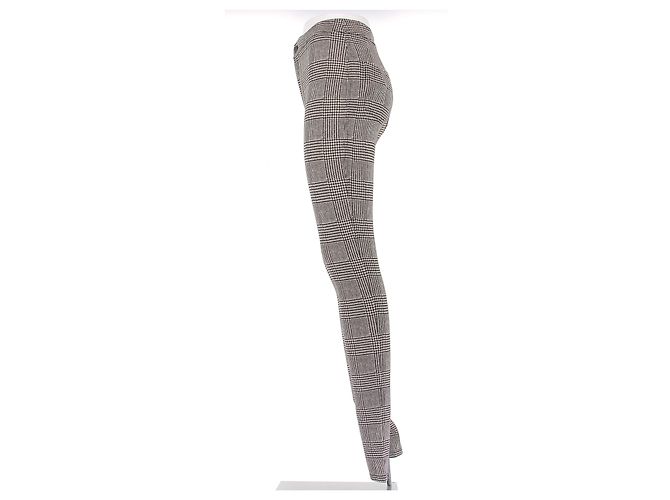 Leggings Saint Laurent Pata de gallo Negros - vista 4