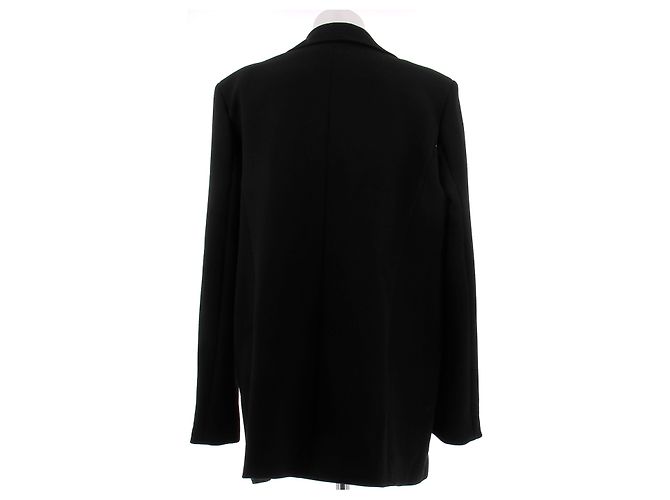 Autre Marque ATELIER LYNA Wollblazer Schwarz - Ansicht 2