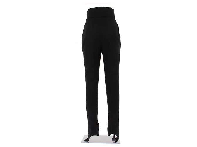 Alexandre Vauthier Schwarze Wollanzughose - Ansicht 2