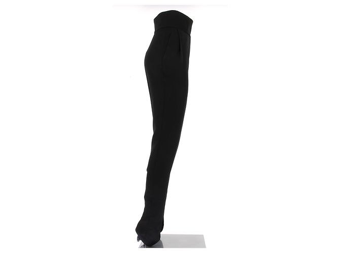 Alexandre Vauthier Schwarze Wollanzughose - Ansicht 3