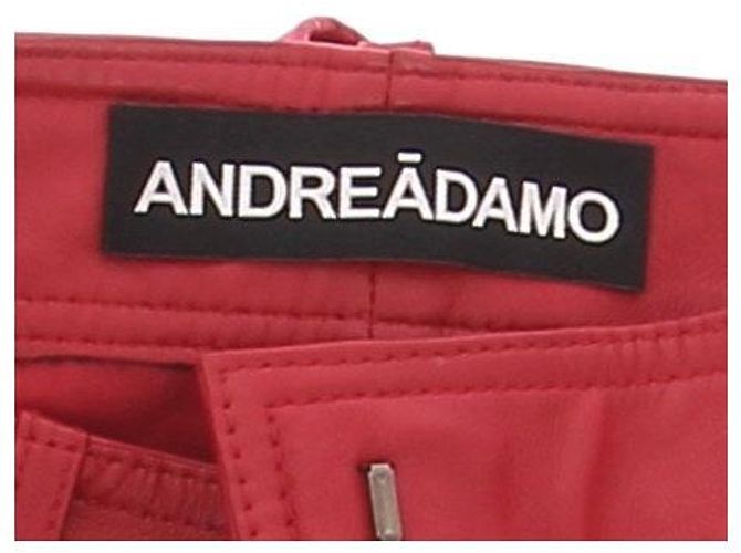 Autre Marque Rote Lederhose - Ansicht 5