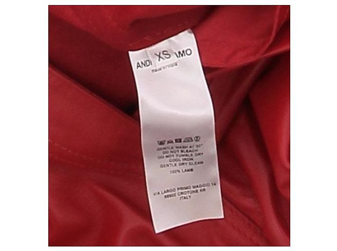 Autre Marque Rote Lederhose - Ansicht 6