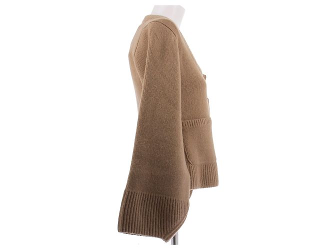 Khaite Brauner Cashmere-Cardigan - Ansicht 3