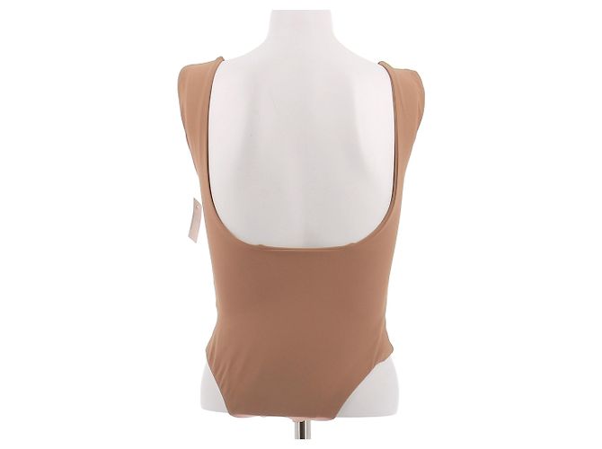 Autre Marque Beige Einteiler Badeanzug - Ansicht 2
