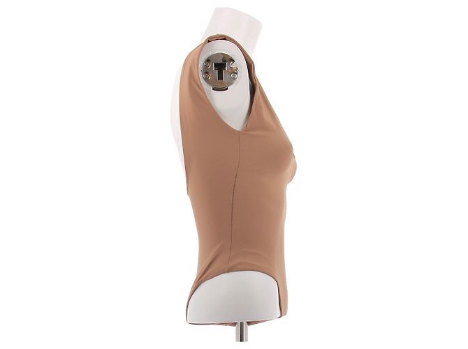 Autre Marque Beige Einteiler Badeanzug - Ansicht 3