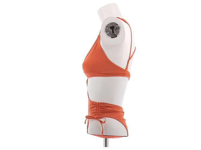 Isabel Marant Einteiliger Badeanzug mit orangefarbenen Fransen - Ansicht 6