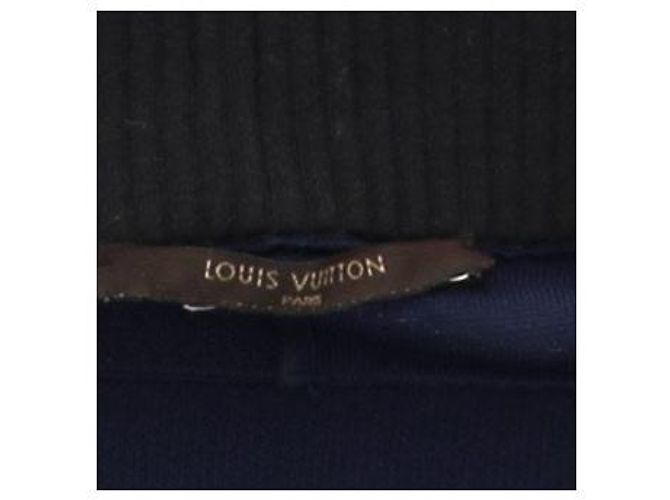 Louis Vuitton Abito blu e marrone Autunno 2014 Ghesquiere - vista 5