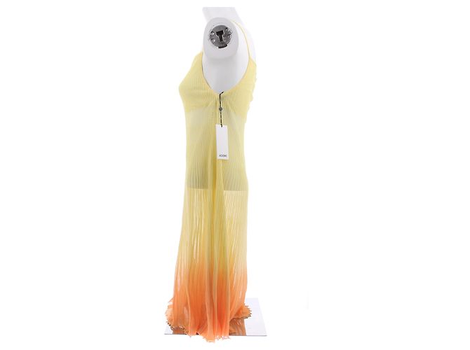Jacquemus Abito "Helado" giallo e arancione - vista 4