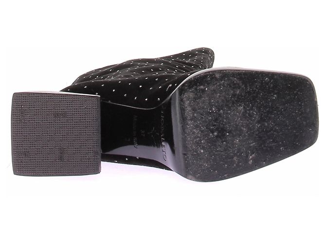 Nodaleto Botas "Bulla solal" de terciopelo Negro - vista 7