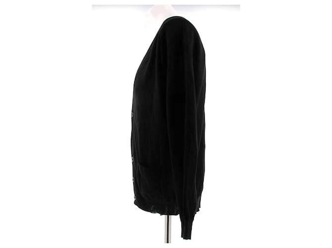 Dior Schwarzer Wollcardigan - Ansicht 4