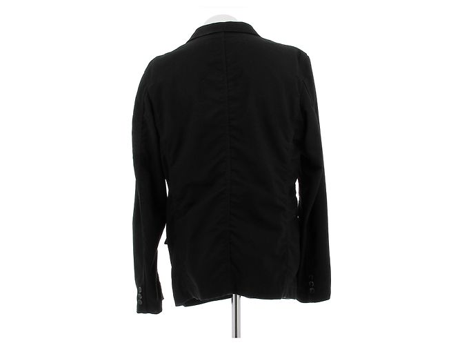 Comme Des Garcons Giacca nera con bottoni Nero - vista 2