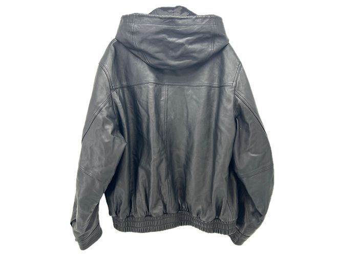 Cos Lederjacke Schwarz M - Ansicht 2