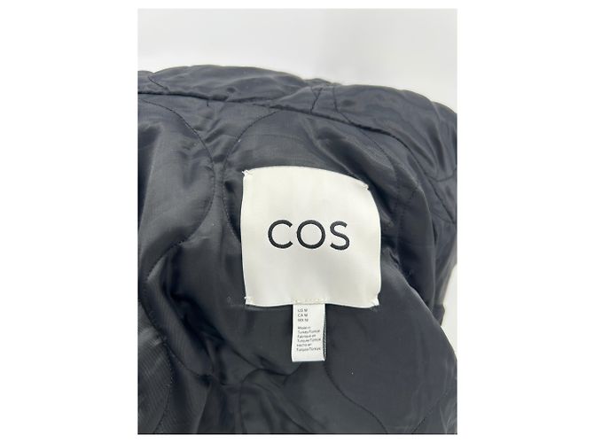 Cos Lederjacke Schwarz M - Ansicht 3
