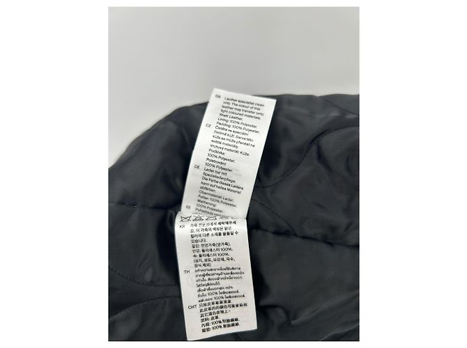 Cos Lederjacke Schwarz M - Ansicht 4