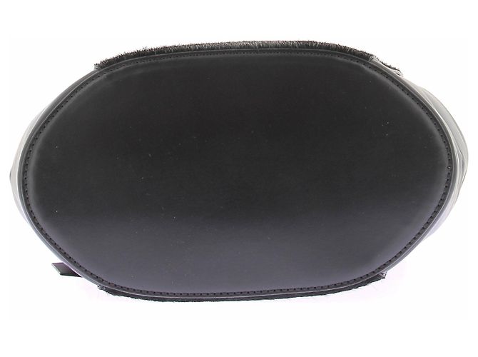 Autre Marque Borsa "Odile" in pelle nera Nero - vista 7