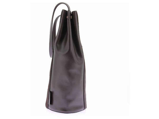 Autre Marque Borsa 'Odile' marrone in pelle - vista 3