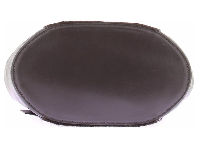 Autre Marque Borsa 'Odile' marrone in pelle - vista 7