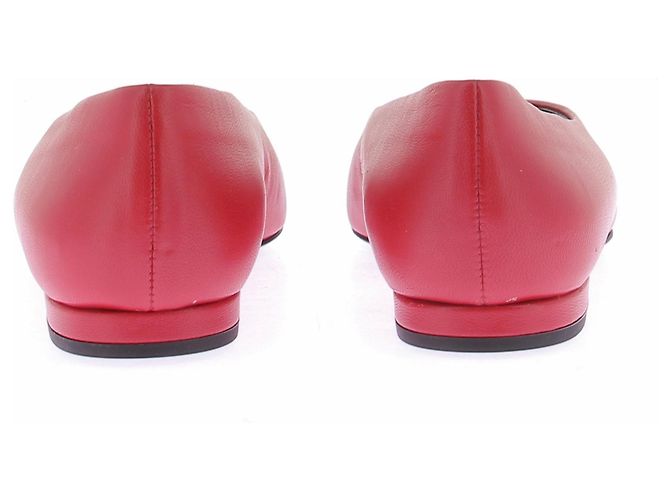 Autre Marque Bailarinas 'Barsi' rojas de cuero - vista 5