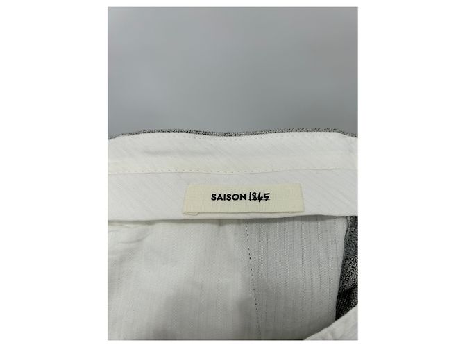 Autre Marque Grau Wollhose - Ansicht 3