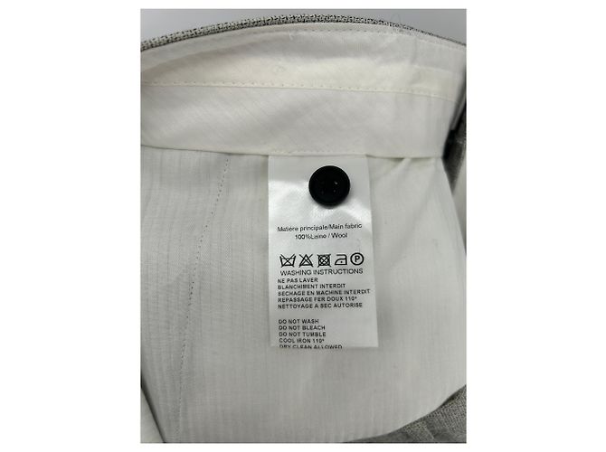 Autre Marque Grau Wollhose - Ansicht 4