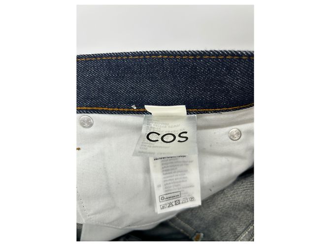 Jeans Cos in cotone grezzo blu - vista 3
