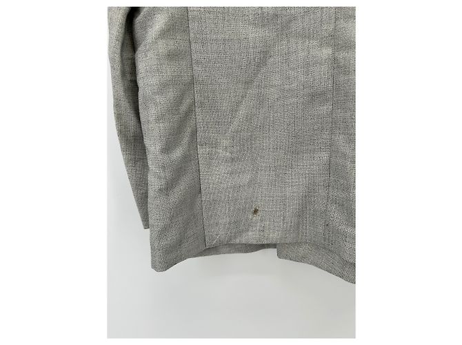 Autre Marque SEASON 1865 Wolljacke Grau Größe 54 - Ansicht 3