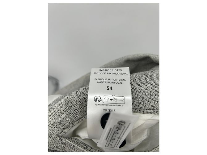 Autre Marque SEASON 1865 Wolljacke Grau Größe 54 - Ansicht 5