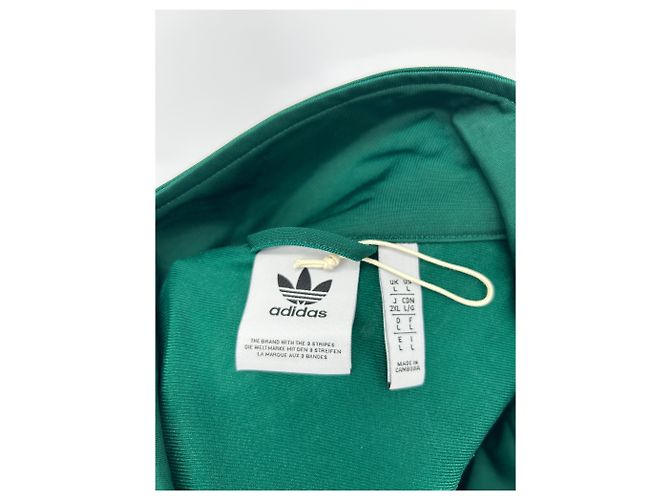 Adidas Jacke grün Polyester L - Ansicht 3