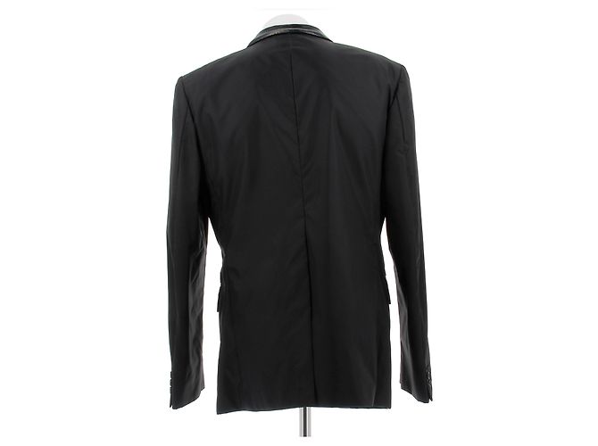 Comme Des Garcons Giacca da abito nera in nylon Nero - vista 2