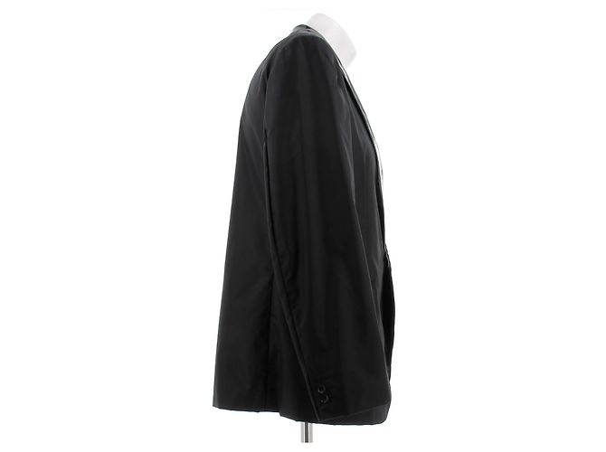 Comme Des Garcons Giacca da abito nera in nylon Nero - vista 3