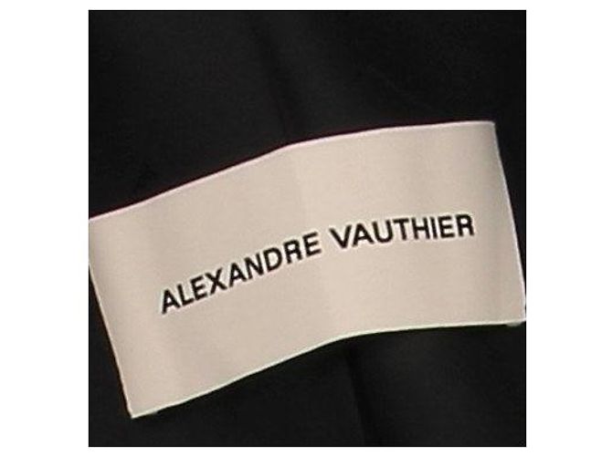 Alexandre Vauthier Black wool button blazer - view 5