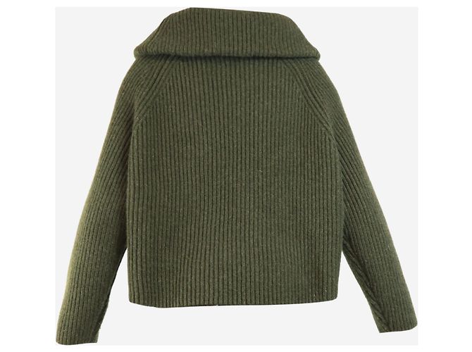 Khaite Pull en cachemire épais vert - taille XS - vue 5