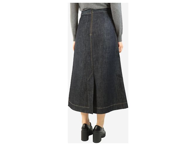 Studio Nicholson Blaue Jeansrock - Größe UK 10 - Ansicht 3