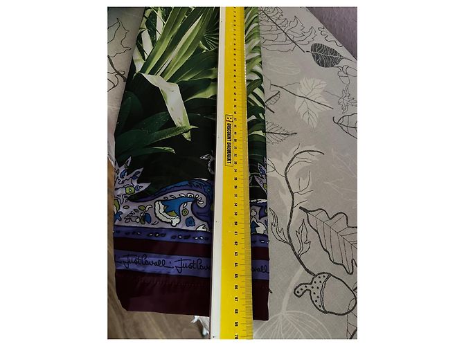 Just Cavalli Damen Jacke mit Palmenprint Mehrfarben Grün Lila - Ansicht 19