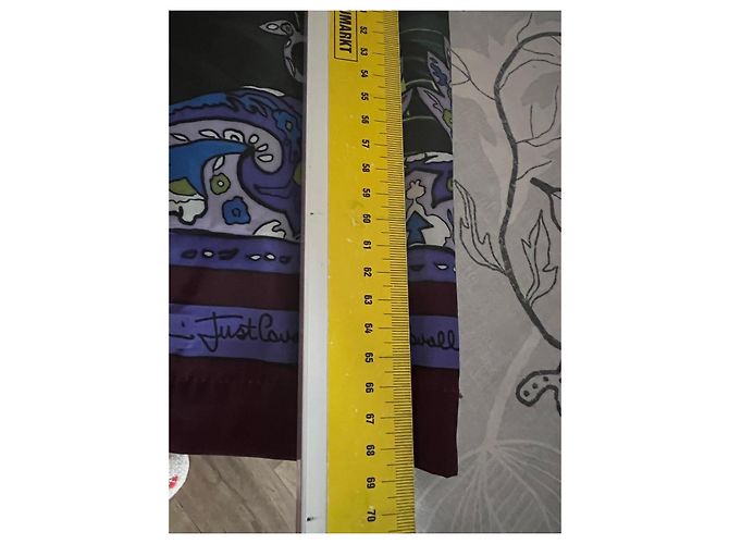 Just Cavalli Damen Jacke mit Palmenprint Mehrfarben Grün Lila - Ansicht 20