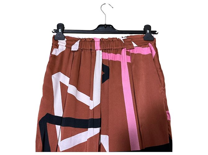Autre Marque Pantalones de seda Stine Goya Multicolor - vista 2