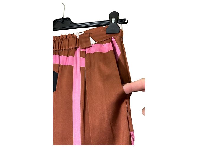 Autre Marque Pantalones de seda Stine Goya Multicolor - vista 3
