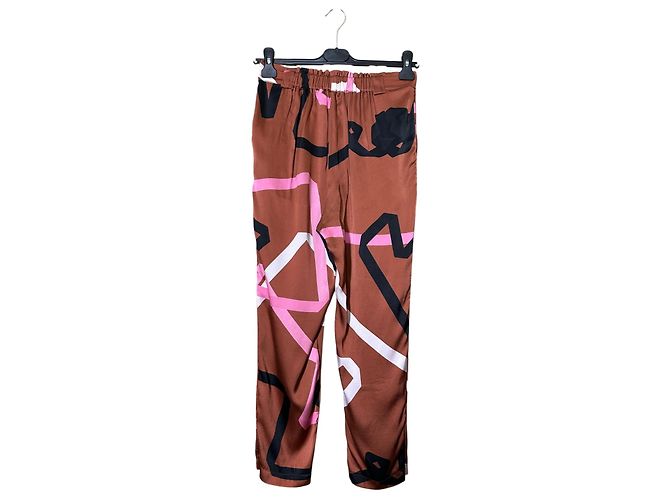 Autre Marque Pantalones de seda Stine Goya Multicolor - vista 4
