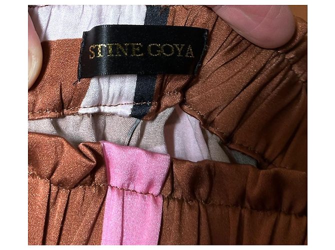 Autre Marque Pantalones de seda Stine Goya Multicolor - vista 7