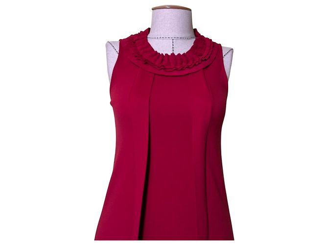 Autre Marque Vestido vermelho The Factory - vista 2