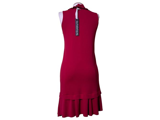 Autre Marque Vestido vermelho The Factory - vista 4