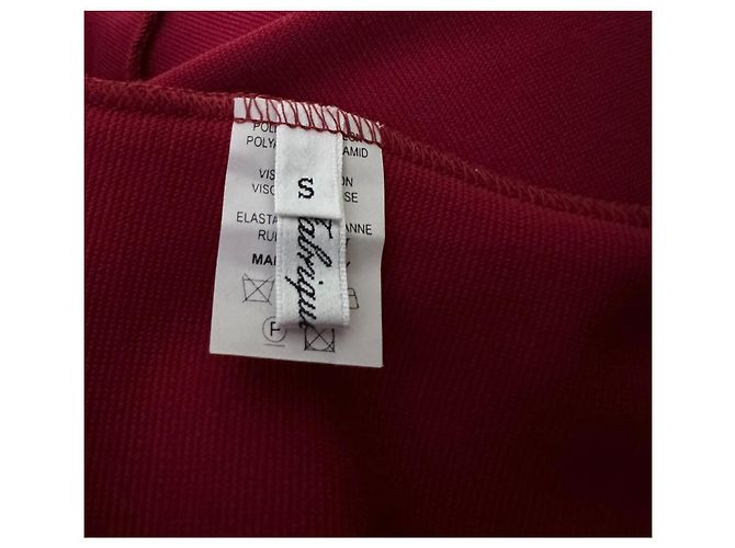 Autre Marque Vestido vermelho The Factory - vista 6