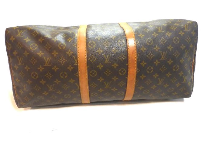 Louis Vuitton Keepall 55 Monogram - MI8910 Braun - Ansicht 12