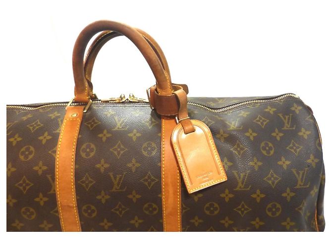 Louis Vuitton Keepall 55 Monogram - MI8910 Braun - Ansicht 4