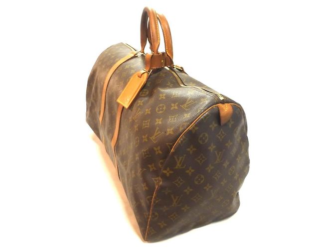 Louis Vuitton Keepall 55 Monogram - MI8910 Braun - Ansicht 7