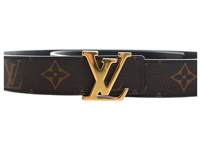 Brauner Monogramm Initiales Wendegürtel von Louis Vuitton - Ansicht 5
