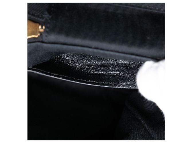 Borsa Vanity trapuntata Grain de Poudre nera Saint Laurent 80s Nero - vista 6