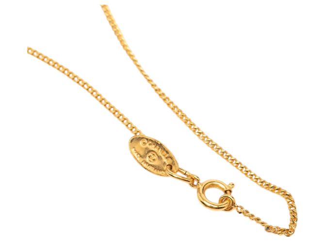 Collana Pendente CC Placcata Oro Chanel D'oro - vista 5